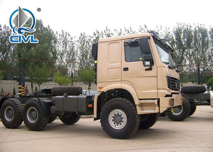 Sinotruk aller spezielle Traktor-LKW des Radschlepper-LKW-Kopf-Primärantrieb-LKW-SINOTRUCK HOWO 420HP 6x6 0