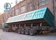 Seitenachsen-halb Anhänger-LKW-mechanische Suspendierung des dump-60 der Tonnen-4