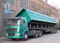 Seitenachsen-halb Anhänger-LKW-mechanische Suspendierung des dump-60 der Tonnen-4