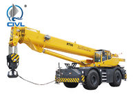 Yellow 100 Ton All Terrain Crane XCMG QY100K-I  Max. Travel Speed 80 Km / H Telescopic Boom Crane