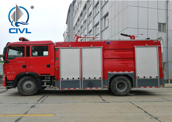 Feuerbekämpfungs-LKW Sinotruk Howo 4x2 6m3 mit Schaum-Wasser-Behälter