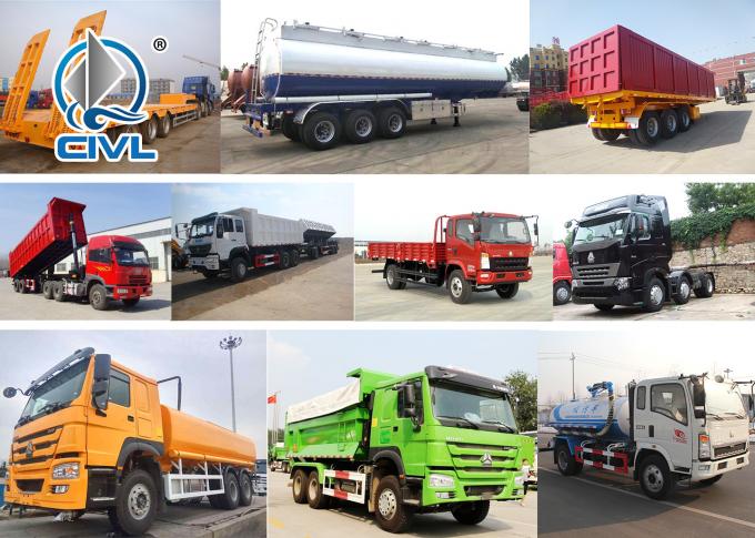 Sinotruk aller spezielle Traktor-LKW des Radschlepper-LKW-Kopf-Primärantrieb-LKW-SINOTRUCK HOWO 420HP 6x6 2